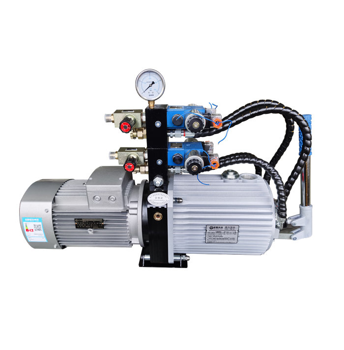 WDKM3 series double valve hydraulic station
